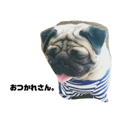 [LINEスタンプ] パグのバル