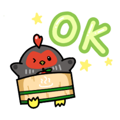 [LINEスタンプ] シャモさん みんなのシャモさん日常編！