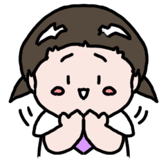 [LINEスタンプ] うちのムスメ。