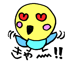 [LINEスタンプ] イエローブルーインコSTAMP