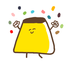 [LINEスタンプ] 毎日、プリンくん