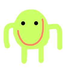 [LINEスタンプ] ゆるふわそら豆くん