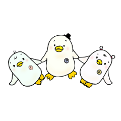 [LINEスタンプ] ぺんたとなかまたち