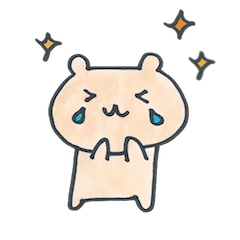 [LINEスタンプ] くまーるさん