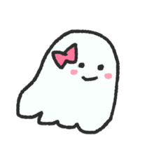 [LINEスタンプ] にこにこおばけ