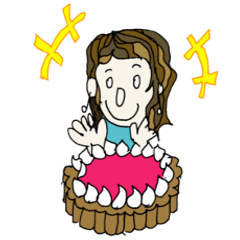 [LINEスタンプ] ジャンレイ★お菓子大好き！