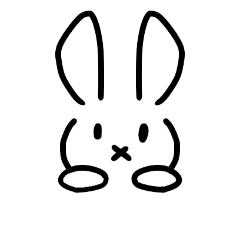 [LINEスタンプ] うさぎさんが友達になってあげます