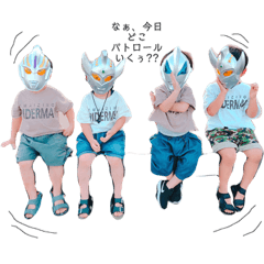 [LINEスタンプ] ウルトラ4