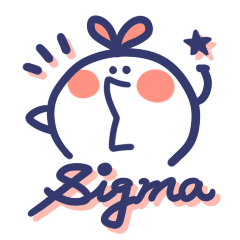 [LINEスタンプ] Sigmaくん