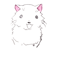 [LINEスタンプ] ネコネズミ