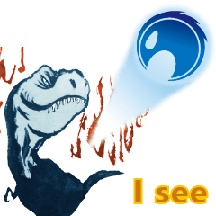 [LINEスタンプ] ジュラ紀の地獄