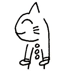 [LINEスタンプ] 新しいねこ