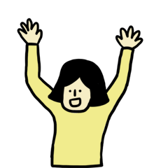[LINEスタンプ] 上体, 下体(連結stickers)