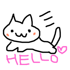 [LINEスタンプ] へたねこさん