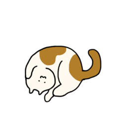 [LINEスタンプ] ねこにゃんまったりライフ