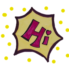 [LINEスタンプ] 英語でちょっとご挨拶