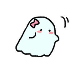 [LINEスタンプ] にこにこおばけ 2