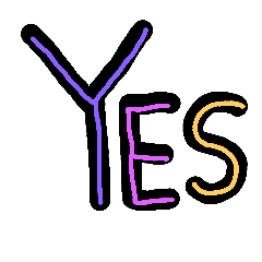 [LINEスタンプ] YES NO！