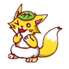 [LINEスタンプ] 狐の赤さま