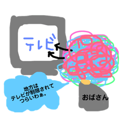 [LINEスタンプ] おばファン