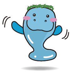 [LINEスタンプ] ピースマナティー・スタンプ【第1弾】
