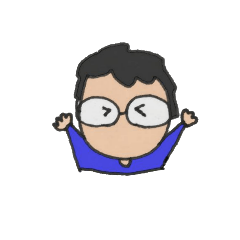 [LINEスタンプ] めがねのおとこのこ2