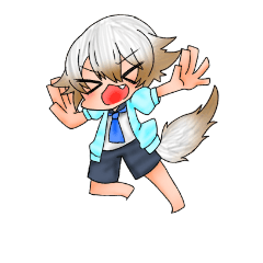 [LINEスタンプ] 九命世界観ミニキャラまとめ
