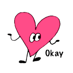 [LINEスタンプ] はじめまして、ハートくん
