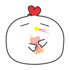 [LINEスタンプ] ポッコ：Chill Chicken
