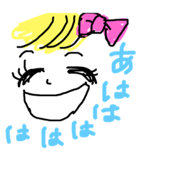 [LINEスタンプ] 女の子・たくさんの顔