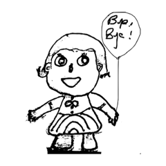 [LINEスタンプ] ken cocoのスピーチ