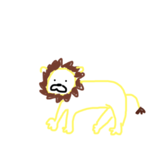 [LINEスタンプ] ただの動物。