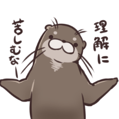 [LINEスタンプ] 毎日カワウソ！の画像（メイン）