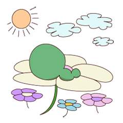 [LINEスタンプ] ぬんぬんスタンプどすんこちゃん