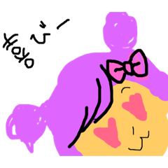 [LINEスタンプ] 女の子..5