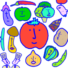 [LINEスタンプ] 竹本農業