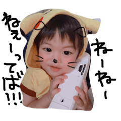 [LINEスタンプ] ひなた2歳7ヶ月！