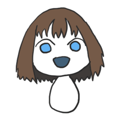 [LINEスタンプ] きの子ちゃんニョキニョキ