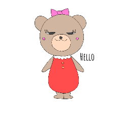 [LINEスタンプ] N子＆A助①
