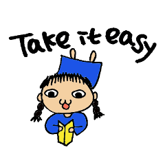 [LINEスタンプ] あねとおとうと（えいご）