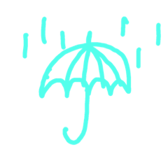 [LINEスタンプ] 雨の日のイメージ