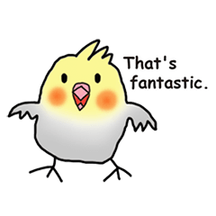 [LINEスタンプ] オカメインコ ミニ