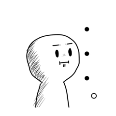 [LINEスタンプ] 白さァん