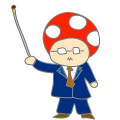 [LINEスタンプ] キノコ先生スタンプ（第一弾）