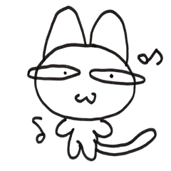 [LINEスタンプ] 白ネコすみちゃん