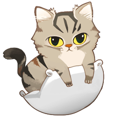 [LINEスタンプ] かわいい猫 NANG