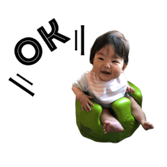 [LINEスタンプ] ちーさん 1歳なりたて！と友達の”ちび”！！