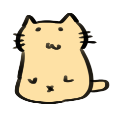 [LINEスタンプ] 黄色いネコのスタンプ