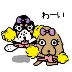 [LINEスタンプ] めぐりこ（うごく）