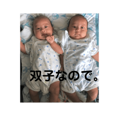 [LINEスタンプ] 双子の気持ち